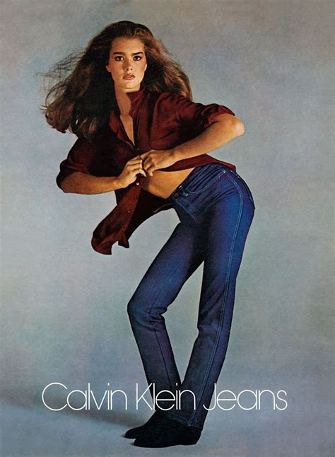 calvin klein archival original jeans 1980|brooke shields jeans ads.